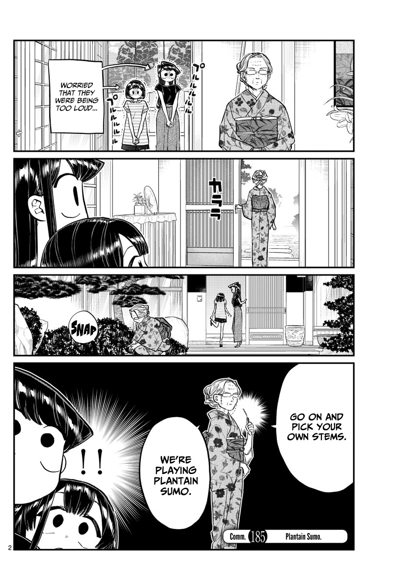 Komi-San Wa Komyushou Desu - Vol.13 Chapter 185: Plantain Sumo