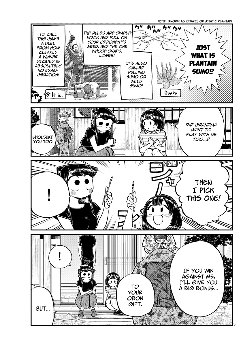 Komi-San Wa Komyushou Desu - Vol.13 Chapter 185: Plantain Sumo