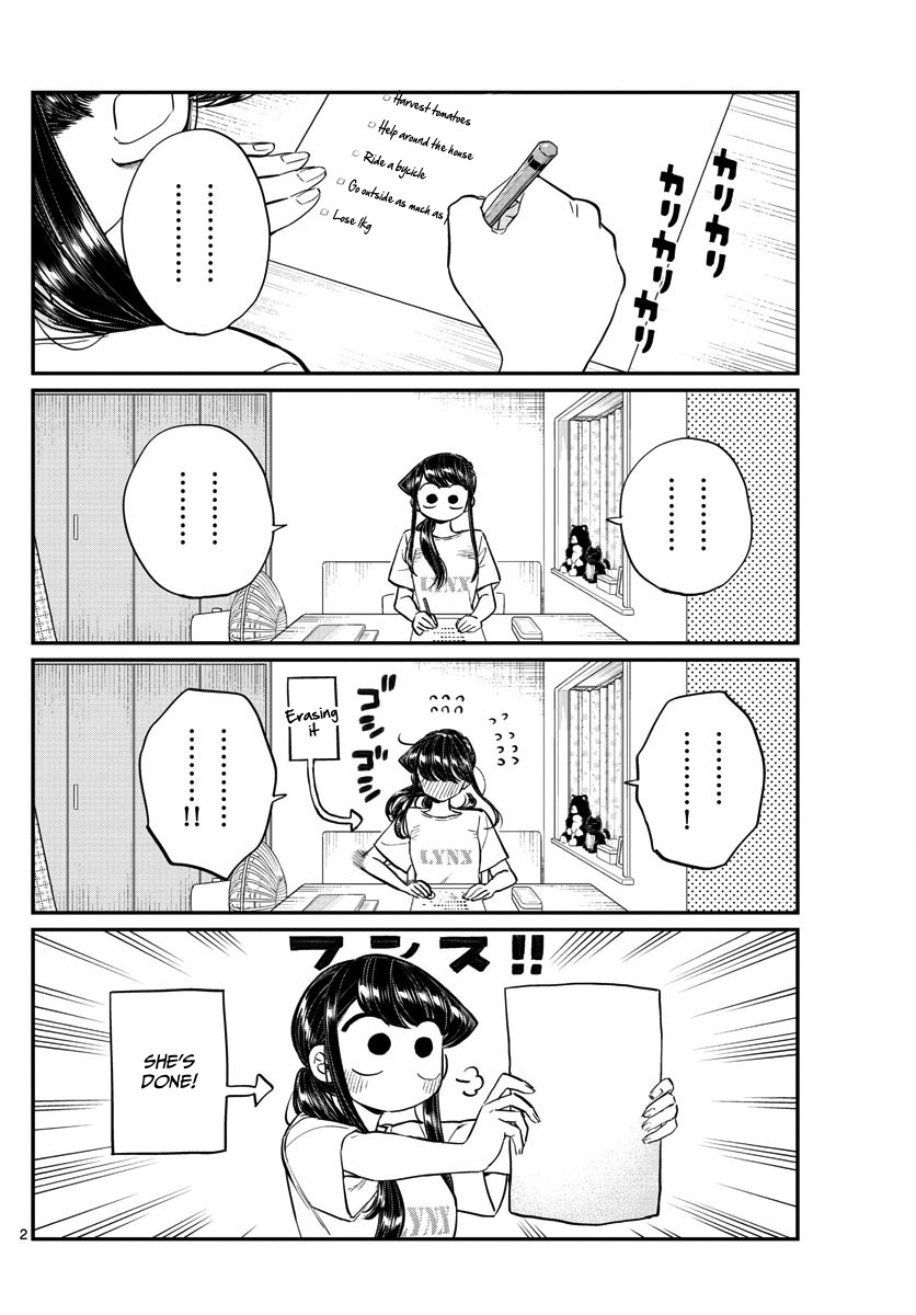 Komi-San Wa Komyushou Desu - Vol.12 Chapter 160: List Of Things I Want To Do