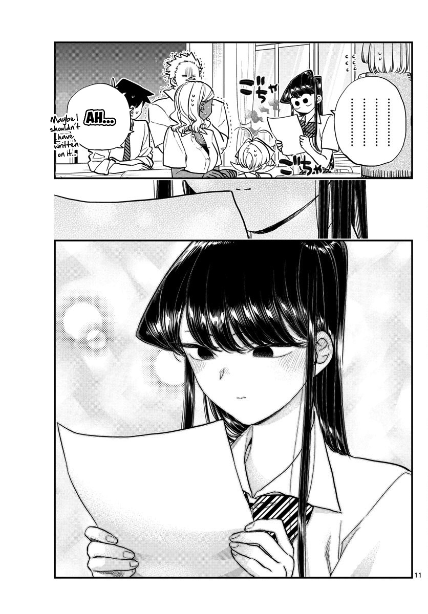 Komi-San Wa Komyushou Desu - Vol.12 Chapter 160: List Of Things I Want To Do