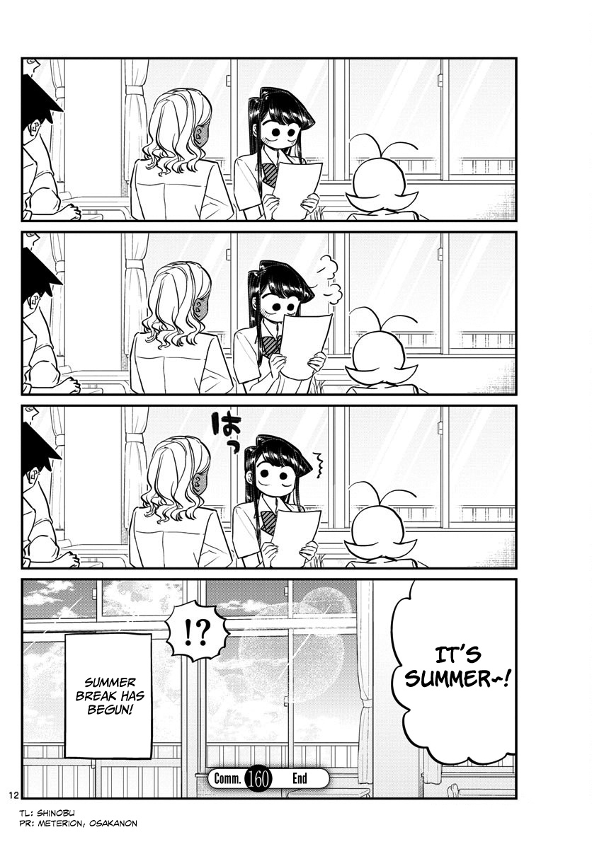 Komi-San Wa Komyushou Desu - Vol.12 Chapter 160: List Of Things I Want To Do