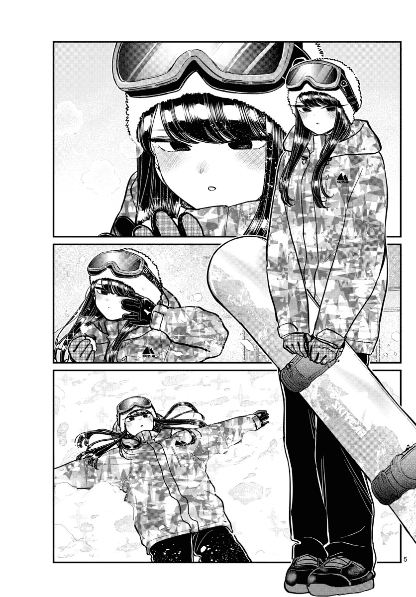 Komi-San Wa Komyushou Desu - Chapter 261: Snowboarding