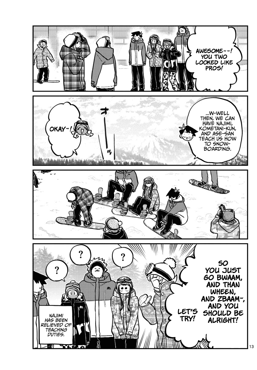 Komi-San Wa Komyushou Desu - Chapter 261: Snowboarding