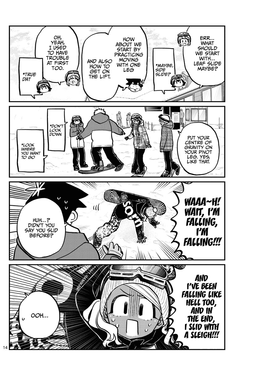 Komi-San Wa Komyushou Desu - Chapter 261: Snowboarding