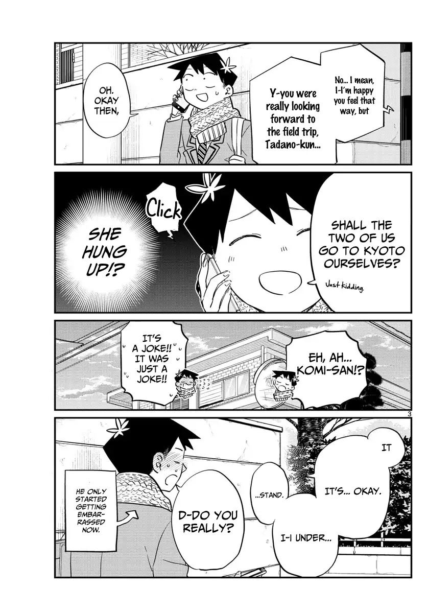 Komi-San Wa Komyushou Desu - Vol.8 Chapter 103.5: Deciding The Groups For The Field Trip's Continuation