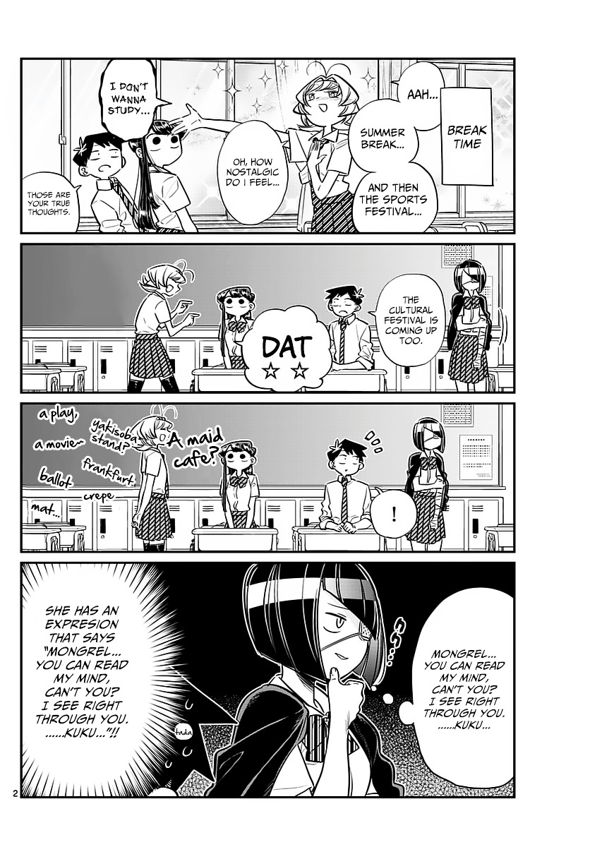 Komi-San Wa Komyushou Desu - Vol.4 Chapter 56: Feelings