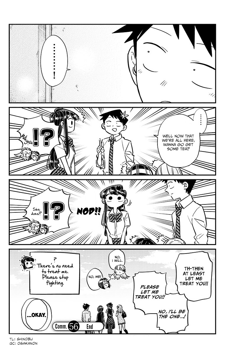 Komi-San Wa Komyushou Desu - Vol.4 Chapter 56: Feelings