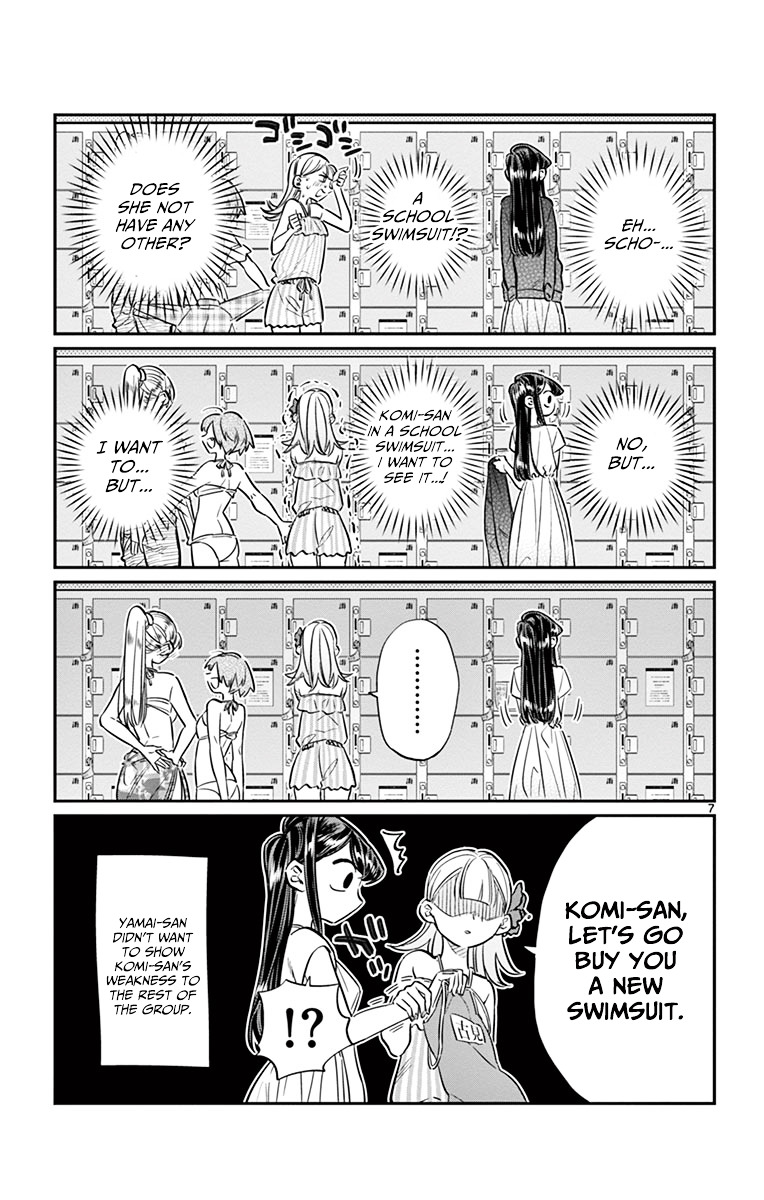 Komi-San Wa Komyushou Desu - Vol.3 Chapter 39: Pool