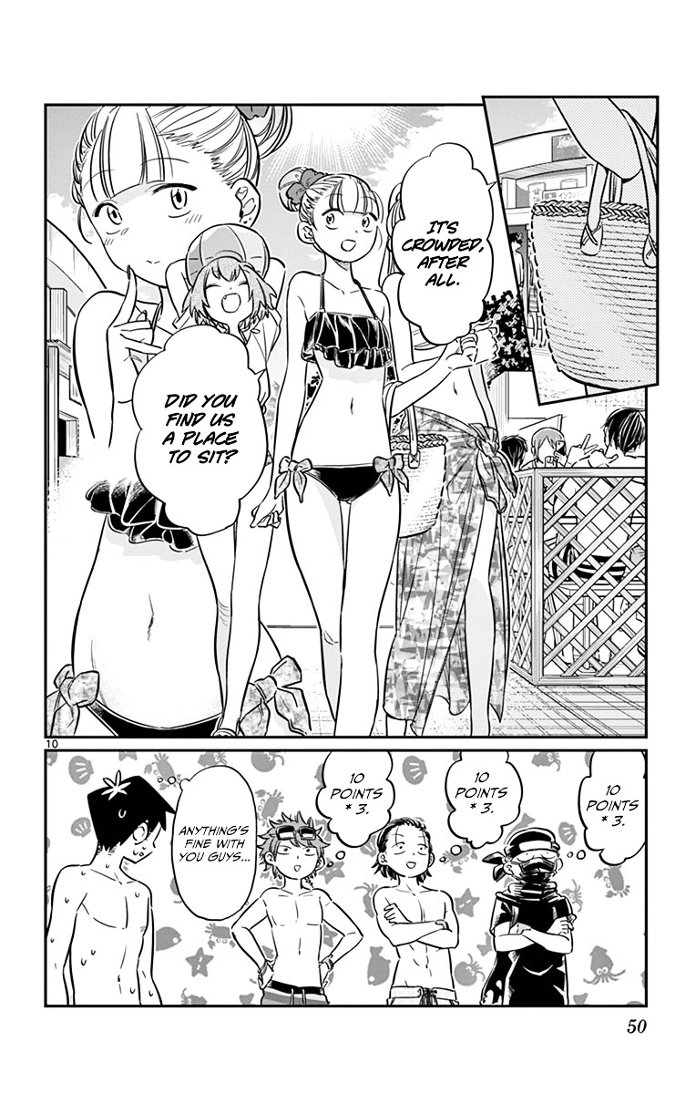 Komi-San Wa Komyushou Desu - Vol.3 Chapter 39: Pool