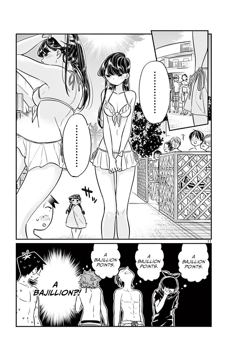 Komi-San Wa Komyushou Desu - Vol.3 Chapter 39: Pool