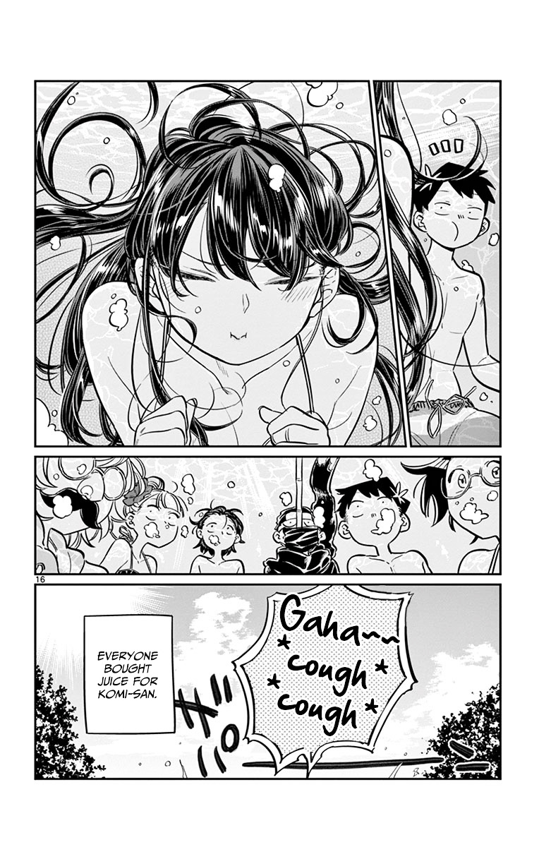 Komi-San Wa Komyushou Desu - Vol.3 Chapter 39: Pool