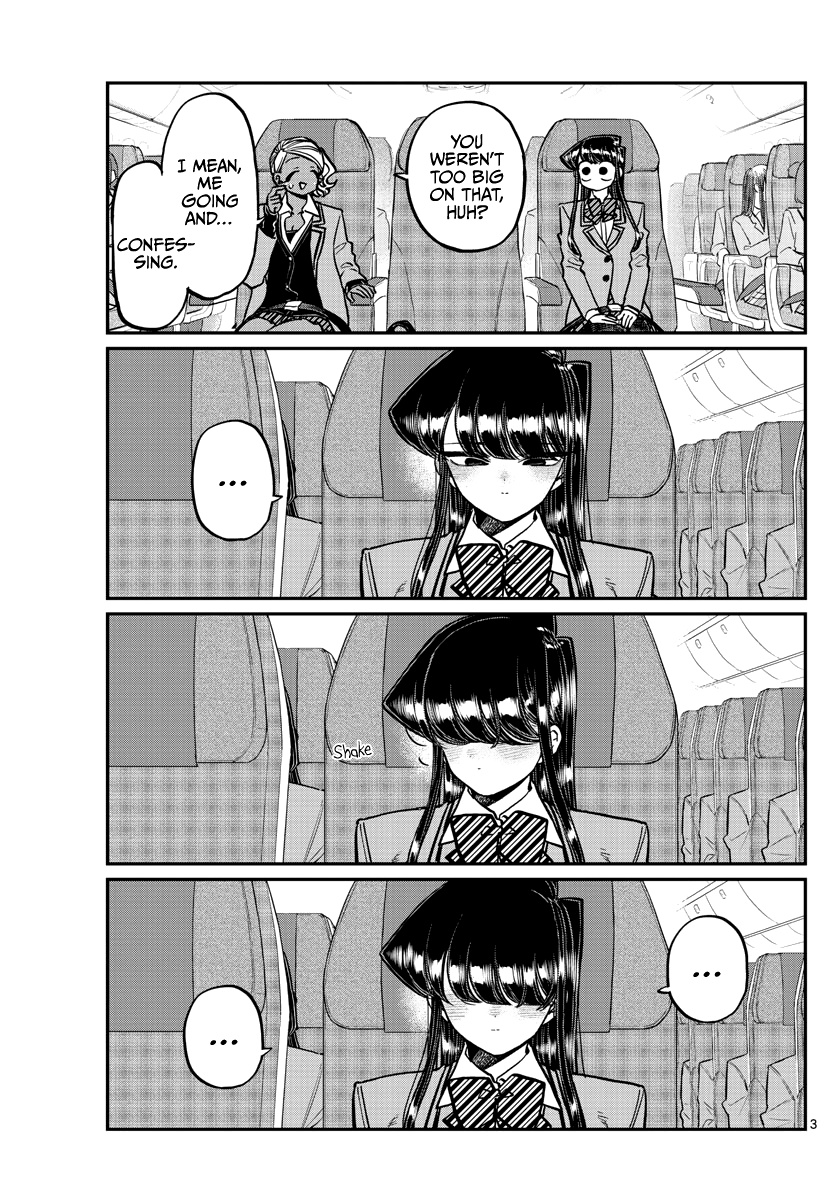 Komi-San Wa Komyushou Desu - Chapter 295: Flying Home