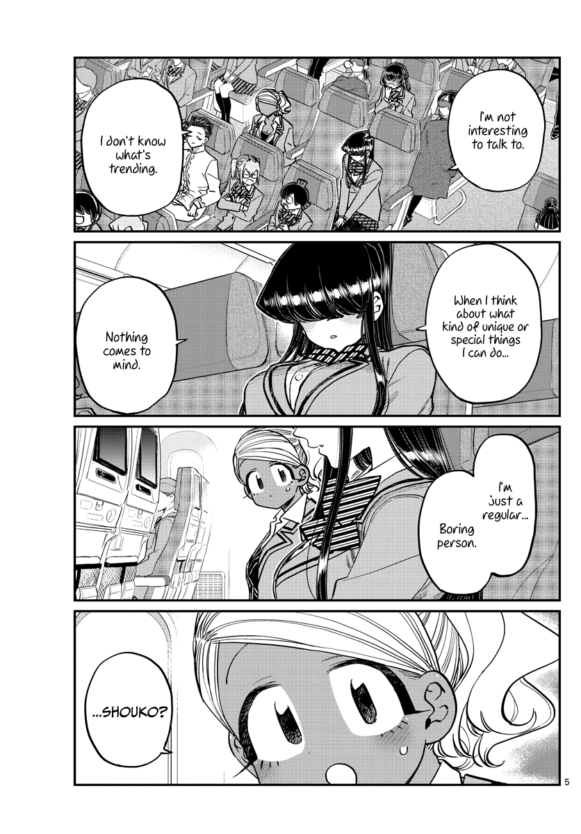 Komi-San Wa Komyushou Desu - Chapter 295: Flying Home