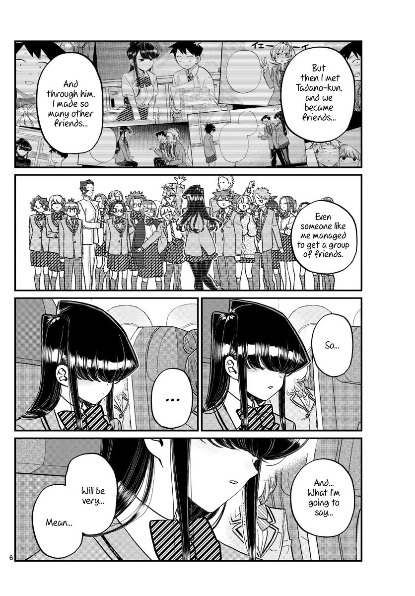 Komi-San Wa Komyushou Desu - Chapter 295: Flying Home