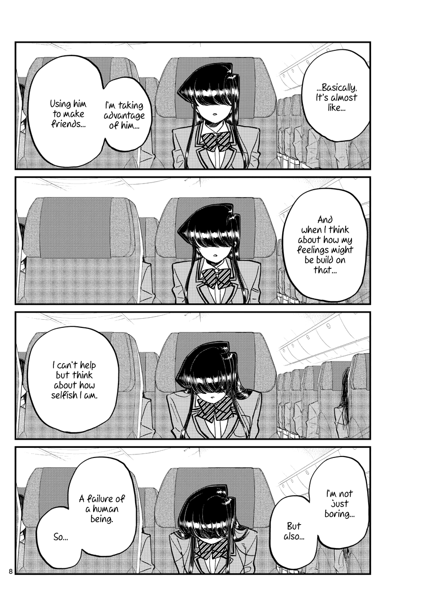 Komi-San Wa Komyushou Desu - Chapter 295: Flying Home