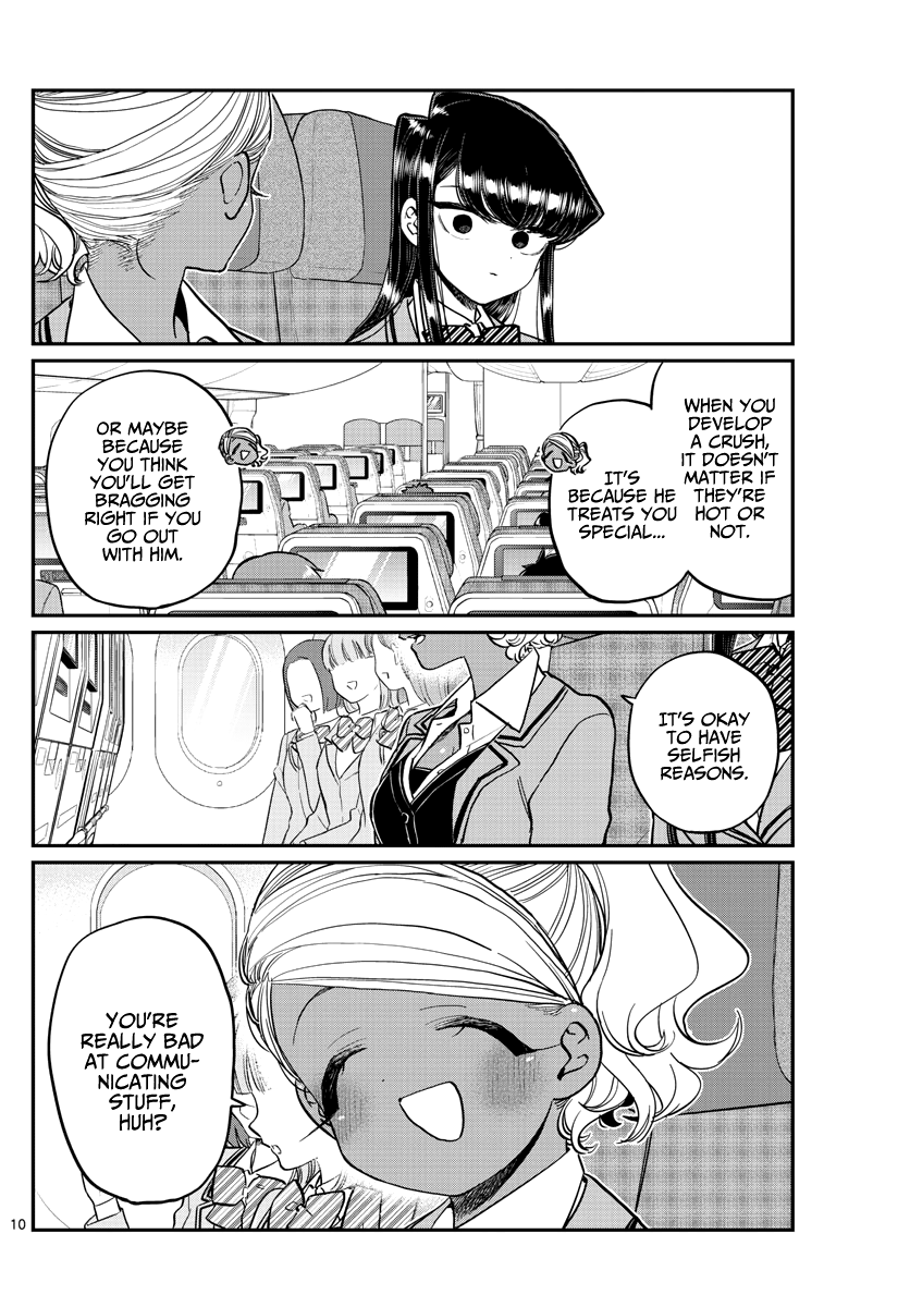 Komi-San Wa Komyushou Desu - Chapter 295: Flying Home