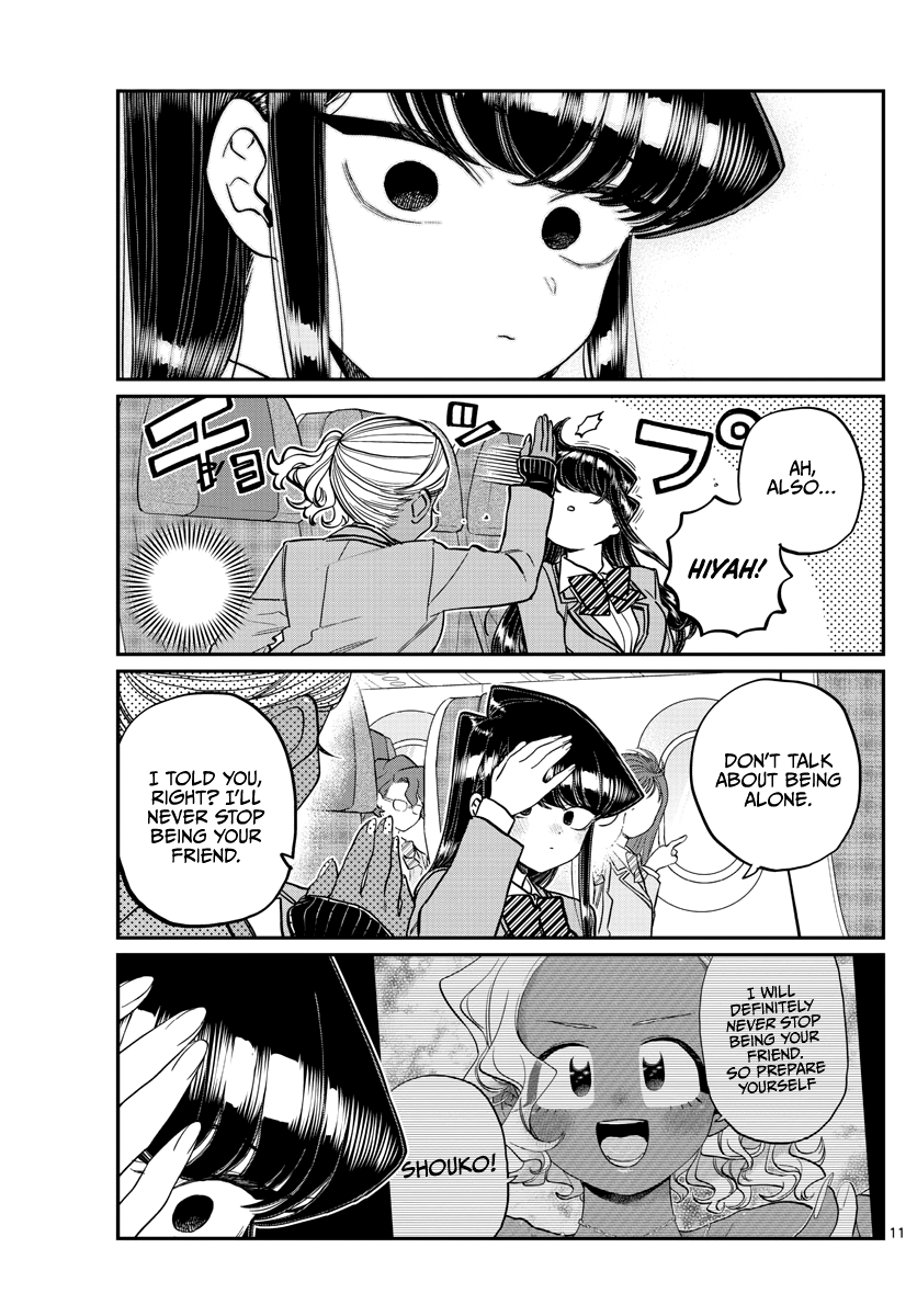 Komi-San Wa Komyushou Desu - Chapter 295: Flying Home