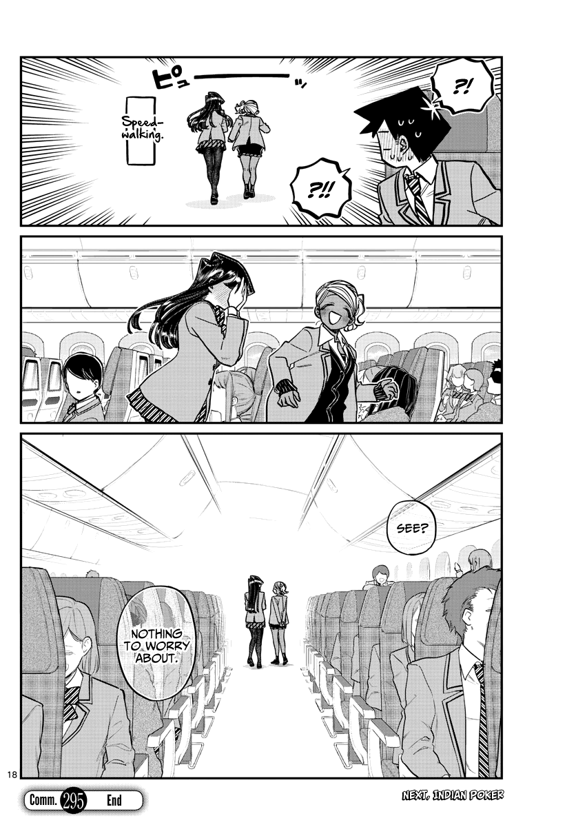 Komi-San Wa Komyushou Desu - Chapter 295: Flying Home