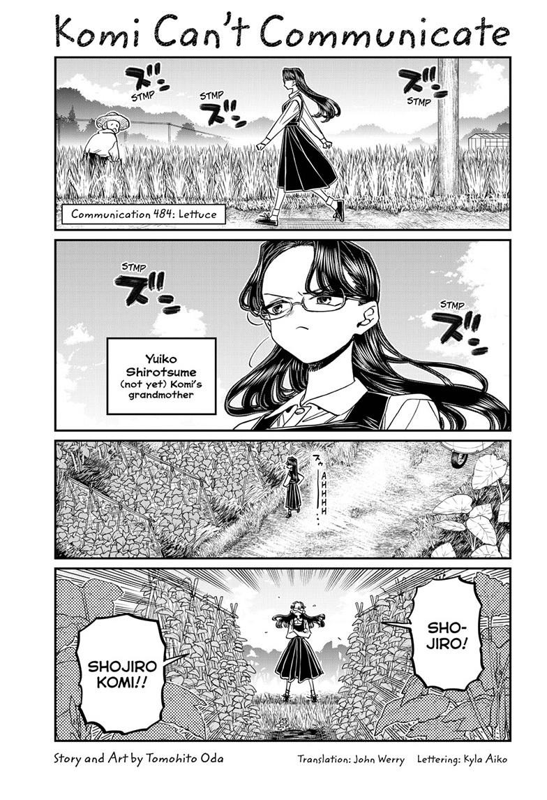 Komi-San Wa Komyushou Desu - Chapter 484