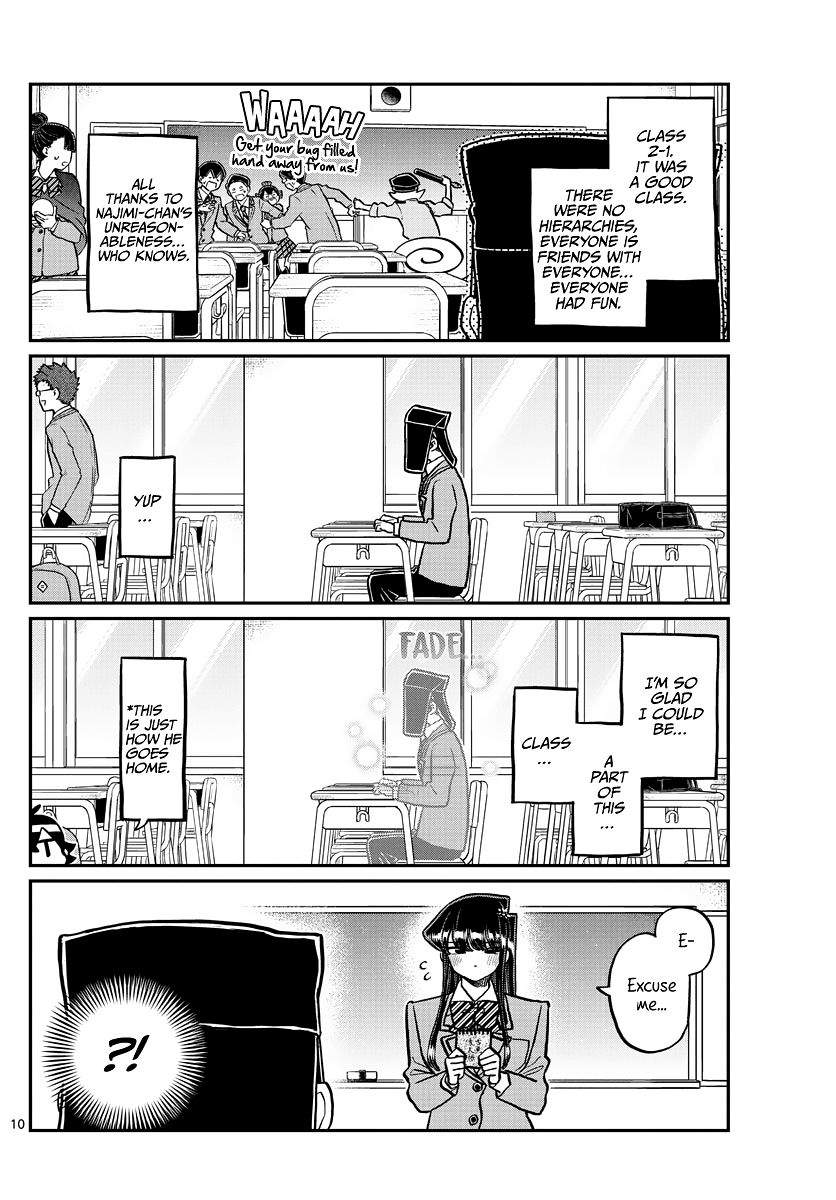 Komi-San Wa Komyushou Desu - Chapter 323: Second Year Graduation Ceremony