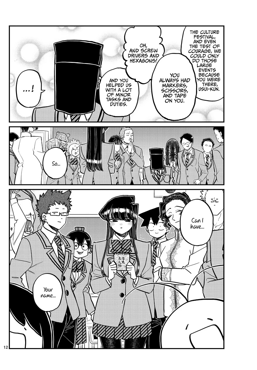 Komi-San Wa Komyushou Desu - Chapter 323: Second Year Graduation Ceremony