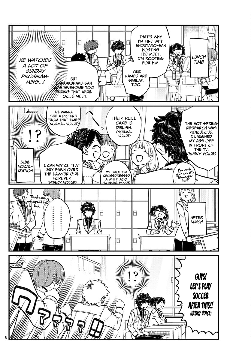 Komi-San Wa Komyushou Desu - Vol.10 Chapter 143: Soccer