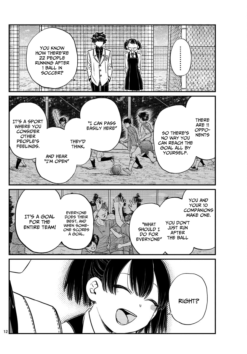 Komi-San Wa Komyushou Desu - Vol.10 Chapter 143: Soccer