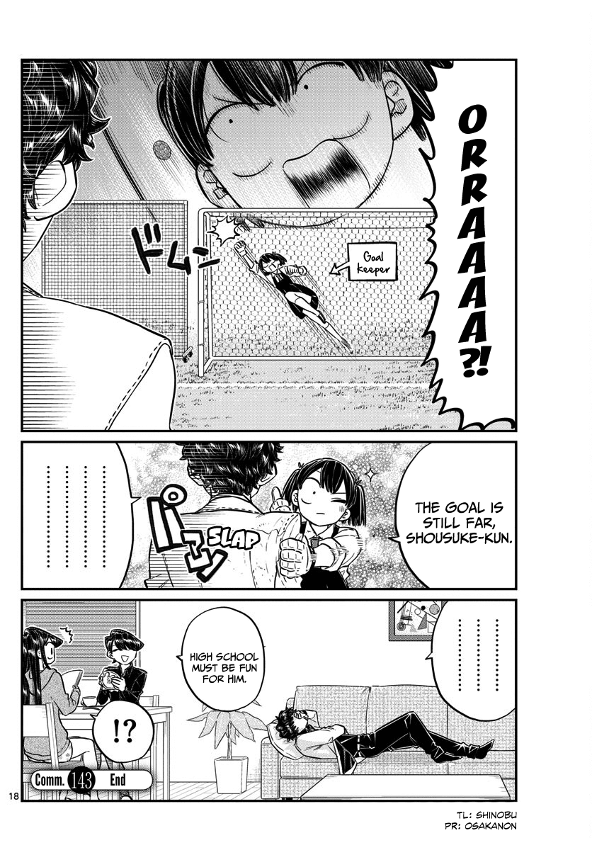 Komi-San Wa Komyushou Desu - Vol.10 Chapter 143: Soccer