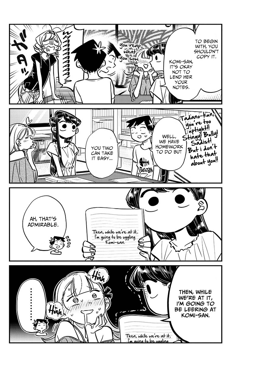 Komi-San Wa Komyushou Desu - Vol.4 Chapter 50: The End Of Summer Break