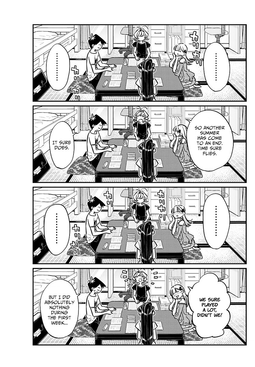 Komi-San Wa Komyushou Desu - Vol.4 Chapter 50: The End Of Summer Break