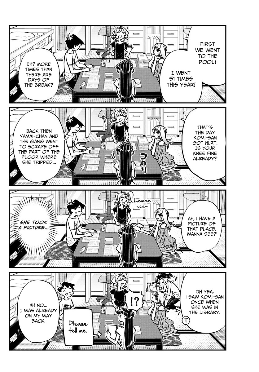 Komi-San Wa Komyushou Desu - Vol.4 Chapter 50: The End Of Summer Break