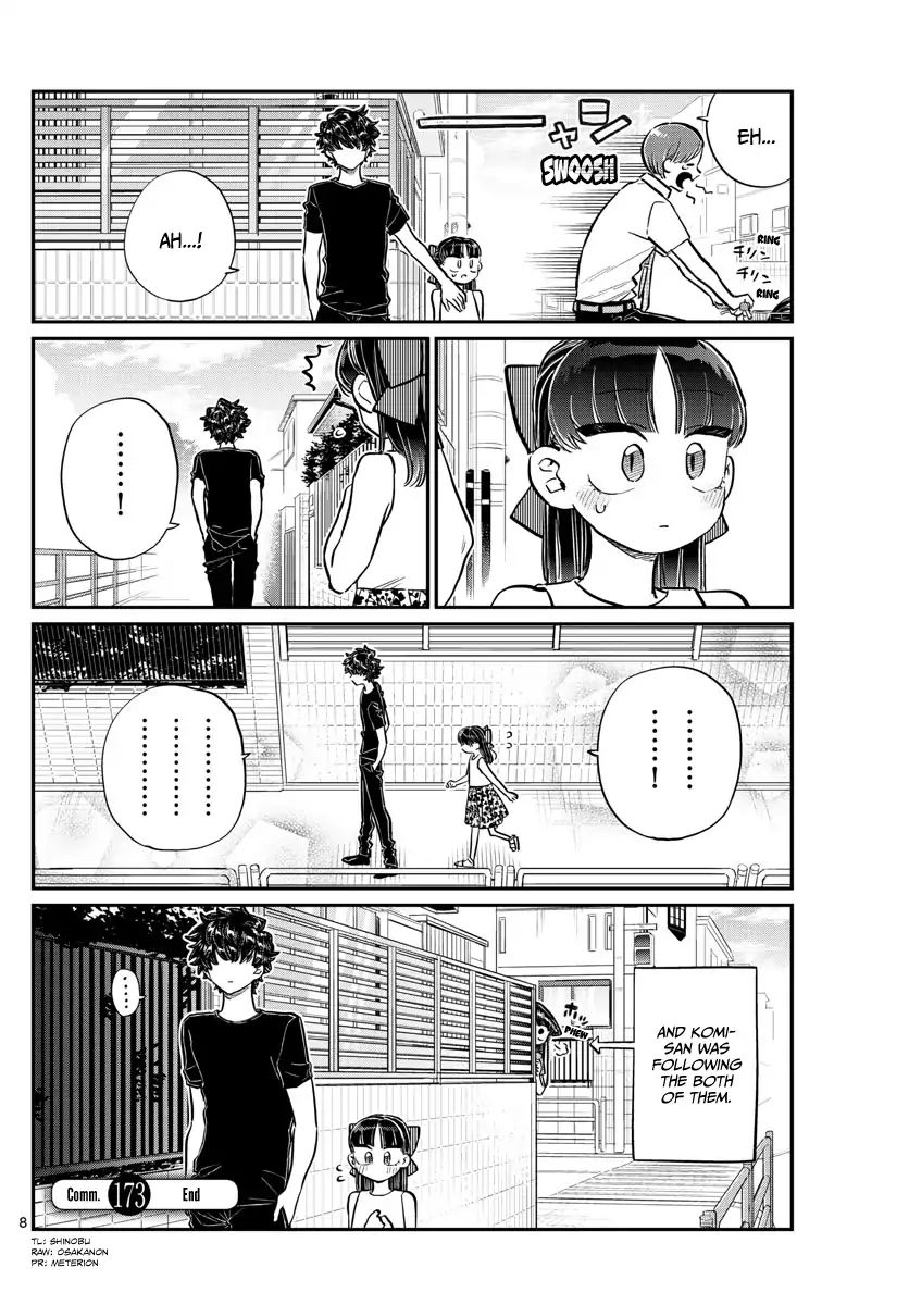 Komi-San Wa Komyushou Desu - Vol.13 Chapter 173: Rei-Chan's Stalking