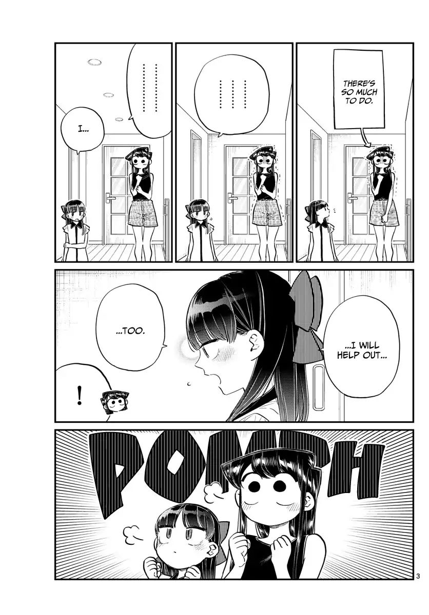 Komi-San Wa Komyushou Desu - Vol.13 Chapter 171: A Day Without Mom