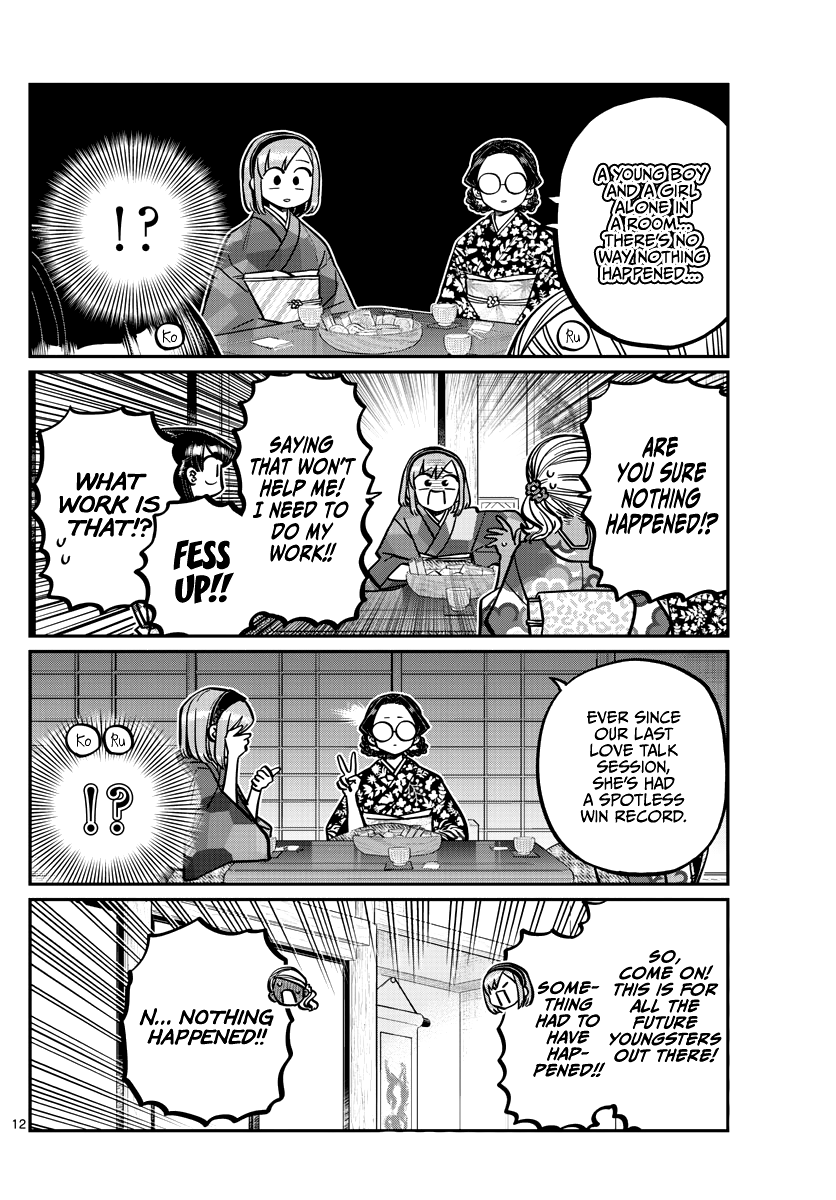 Komi-San Wa Komyushou Desu - Chapter 265: Girls Meeting After The Return.