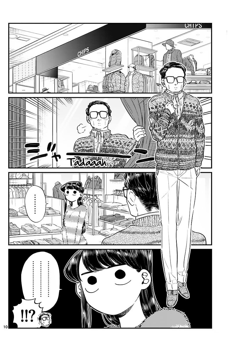 Komi-San Wa Komyushou Desu - Vol.6 Chapter 74: Shopping With Dad