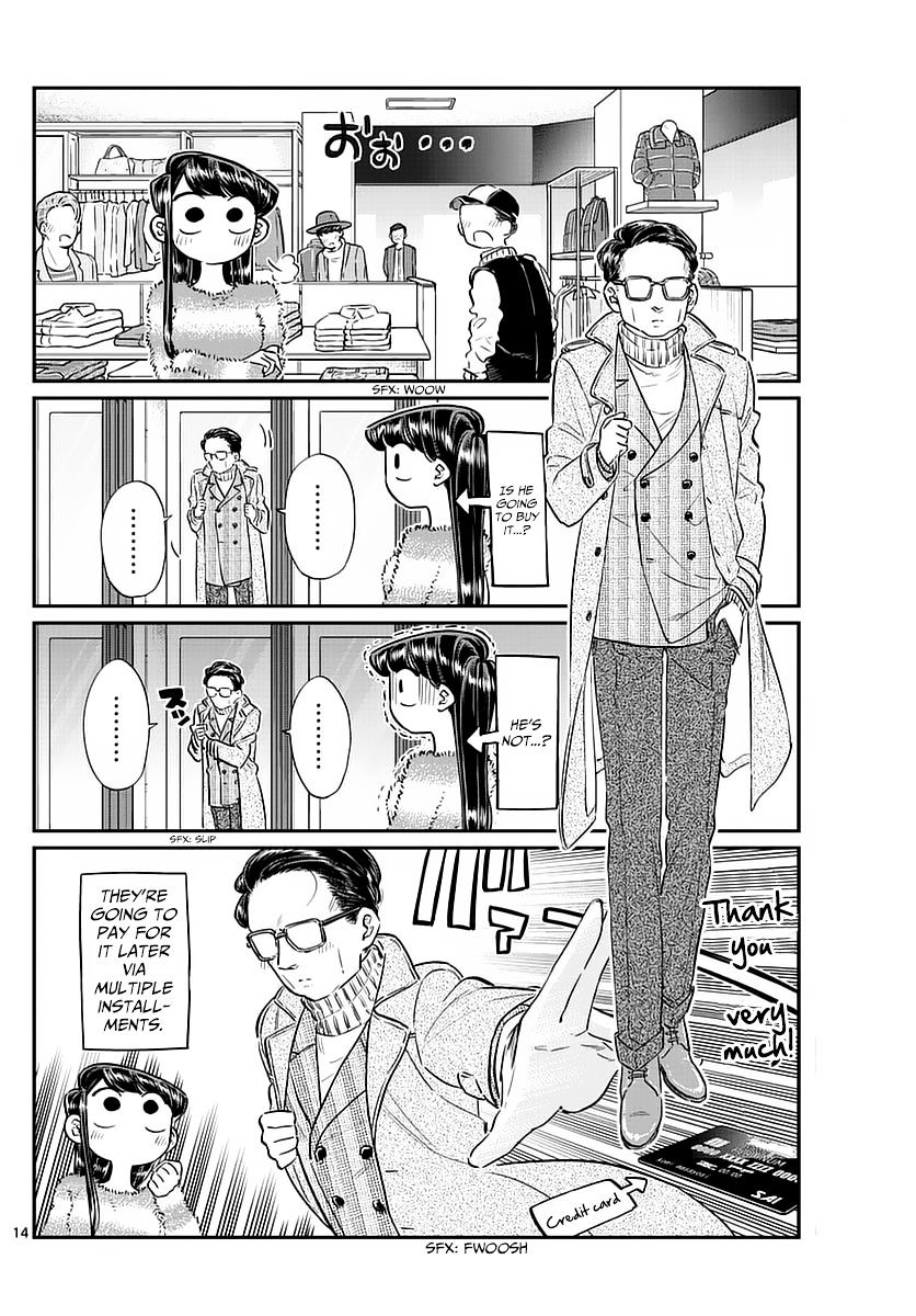 Komi-San Wa Komyushou Desu - Vol.6 Chapter 74: Shopping With Dad