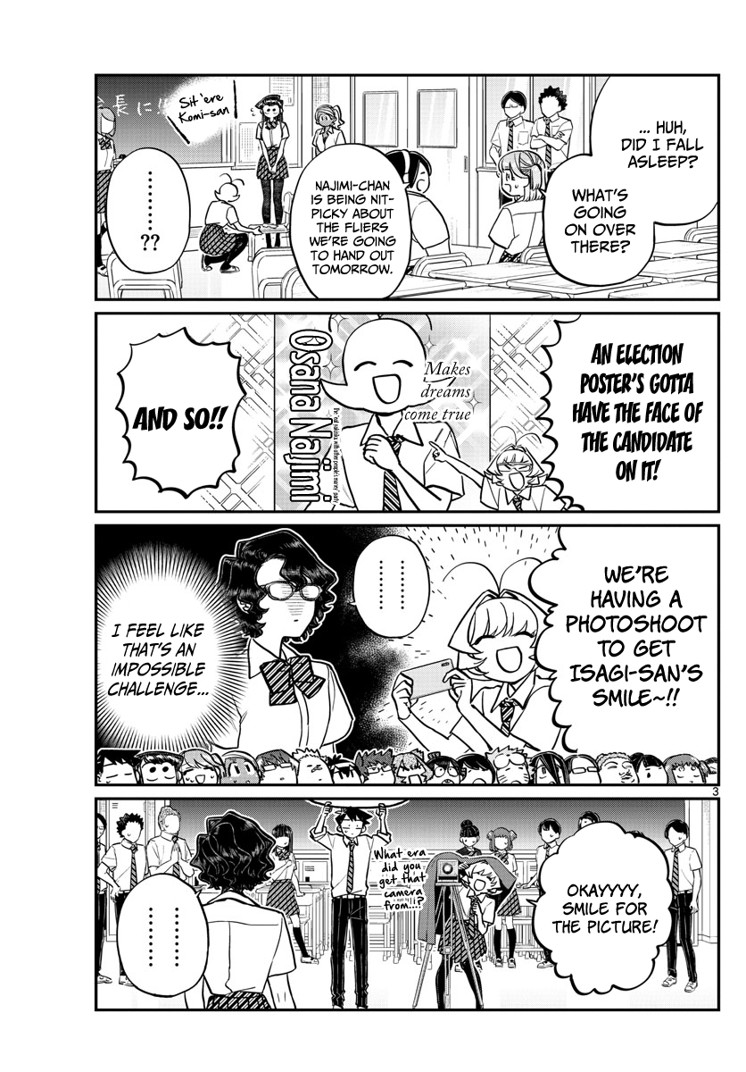 Komi-San Wa Komyushou Desu - Chapter 201: Smile