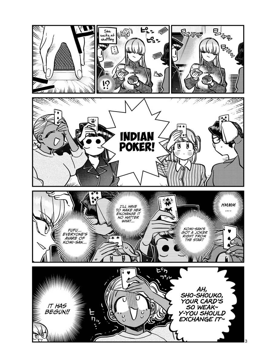 Komi-San Wa Komyushou Desu - Chapter 296: Indian Poker