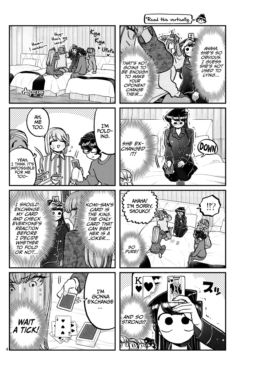 Komi-San Wa Komyushou Desu - Chapter 296: Indian Poker