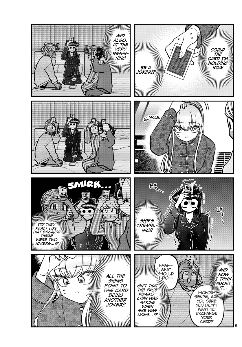 Komi-San Wa Komyushou Desu - Chapter 296: Indian Poker