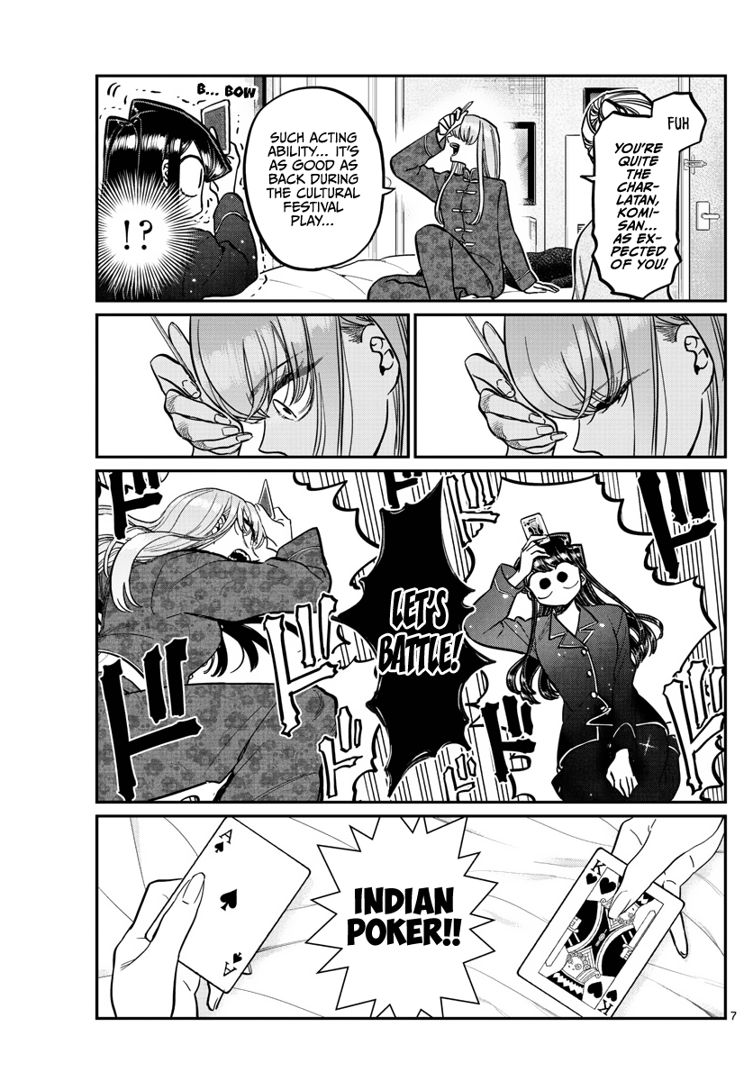 Komi-San Wa Komyushou Desu - Chapter 296: Indian Poker