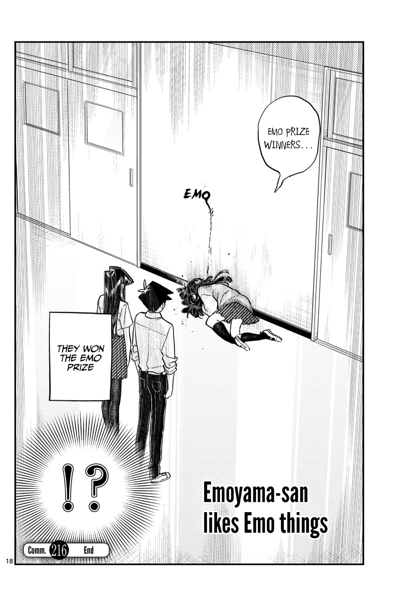 Komi-San Wa Komyushou Desu - Chapter 216: Emotional