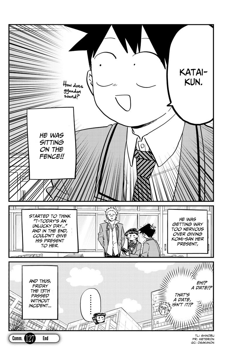 Komi-San Wa Komyushou Desu - Vol.9 Chapter 127: Friday The 13Th