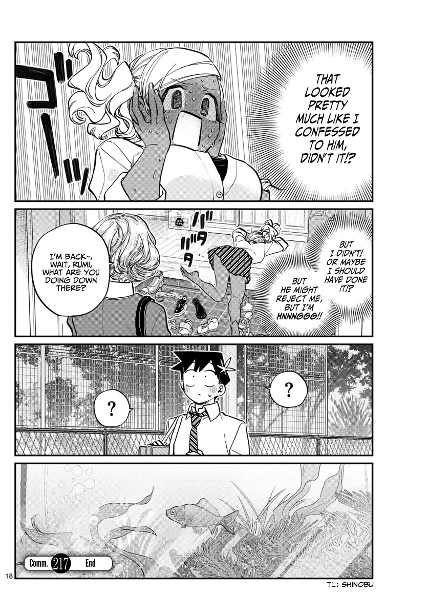 Komi-San Wa Komyushou Desu - Chapter 217: Goldfish