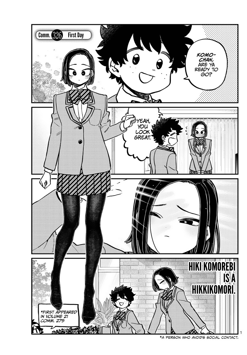 Komi-San Wa Komyushou Desu - Chapter 326: First Day