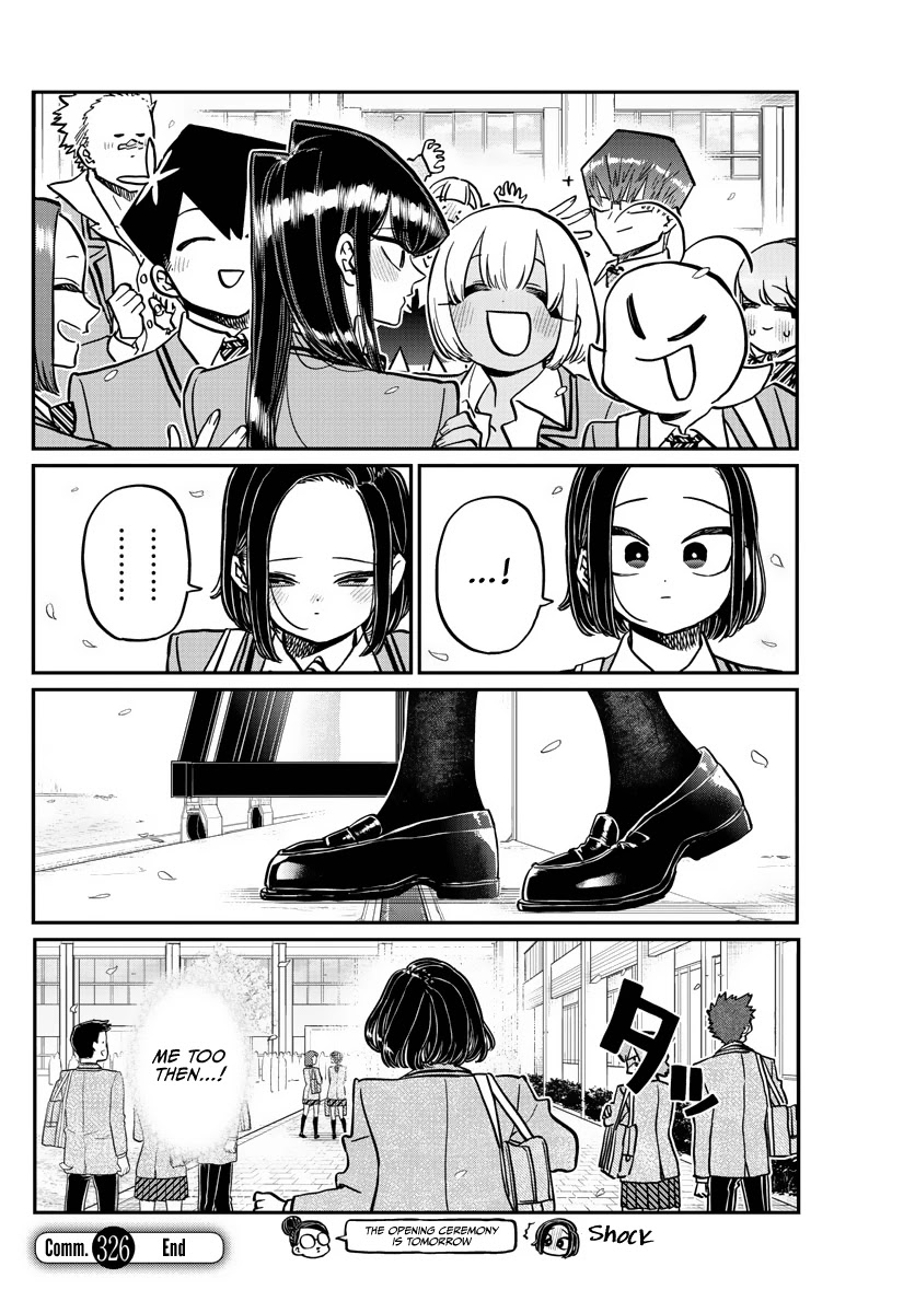 Komi-San Wa Komyushou Desu - Chapter 326: First Day