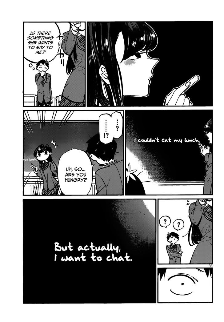 Komi-San Wa Komyushou Desu - Vol.1 Chapter 5: I Want To Chat