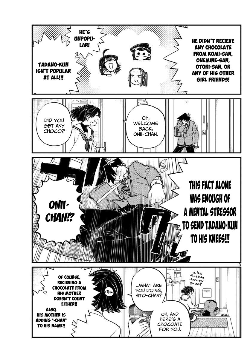 Komi-San Wa Komyushou Desu - Vol.9 Chapter 118: Valentine's Day (2)