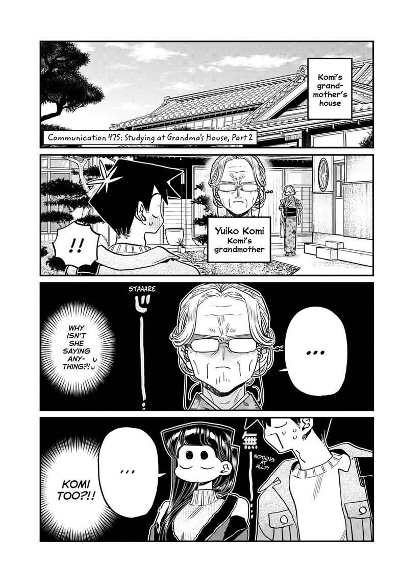 Komi-San Wa Komyushou Desu - Chapter 475