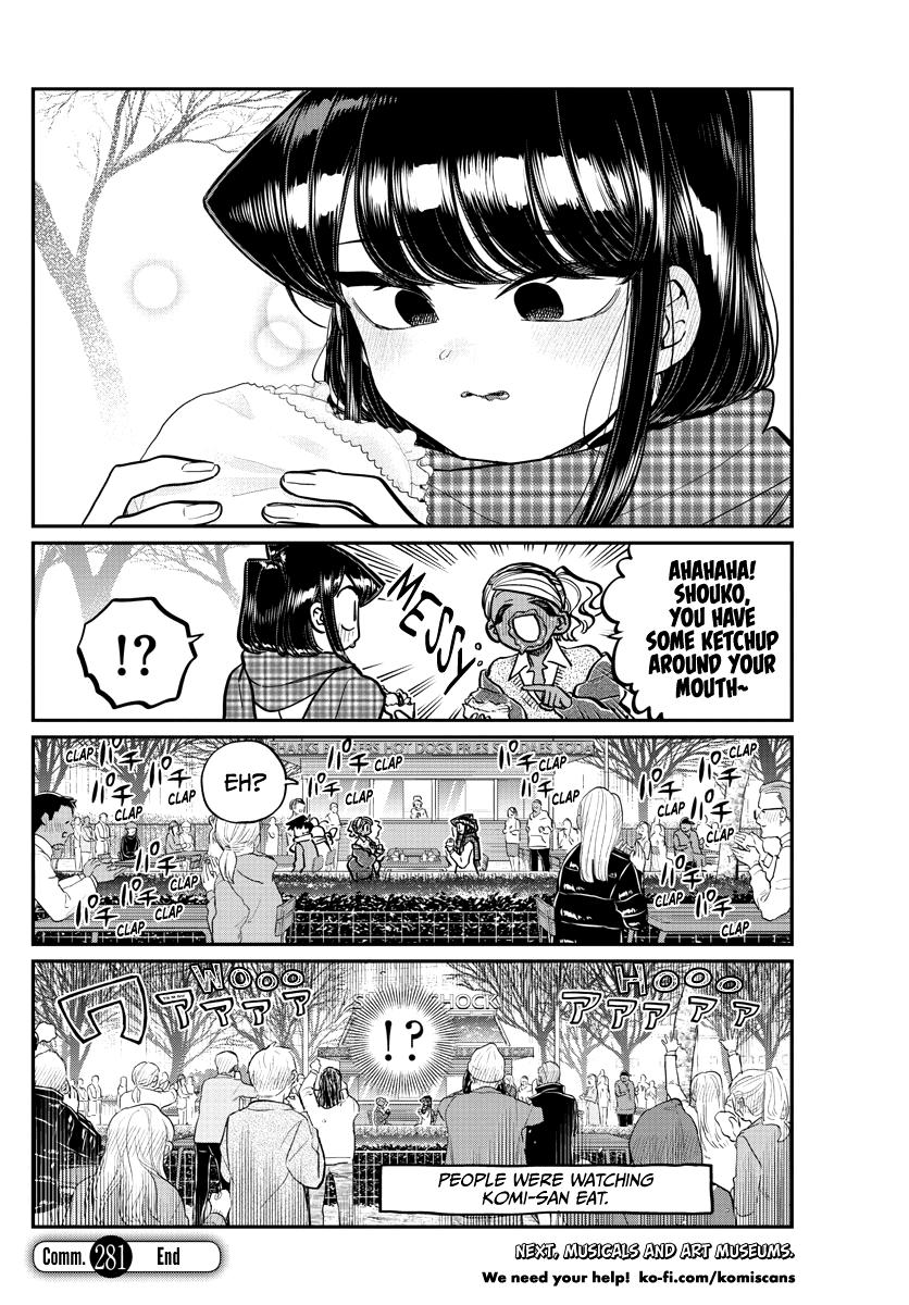 Komi-San Wa Komyushou Desu - Chapter 281: Hamburgers For Lunch